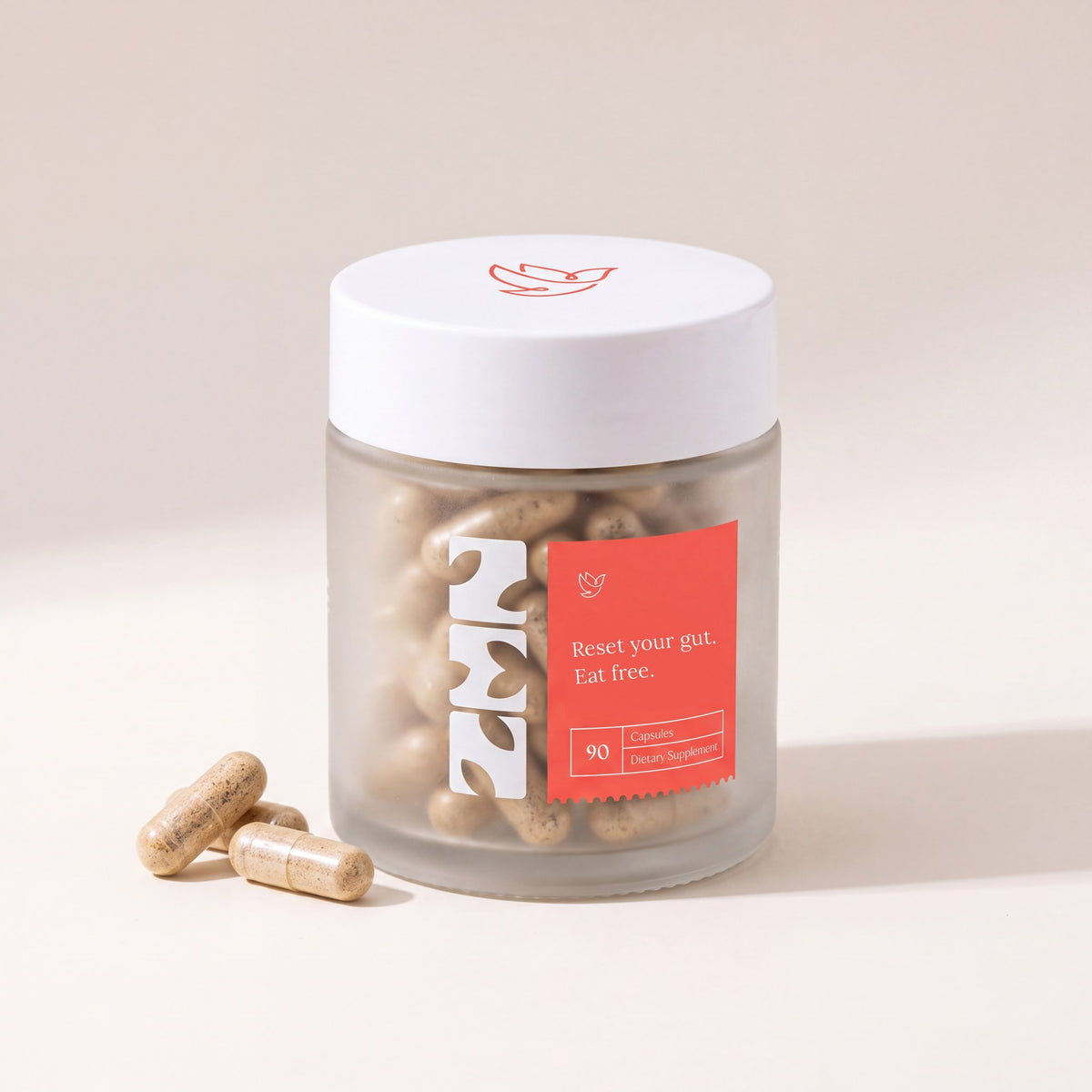 ZEN Capsules 90-Day Gut Reset jar