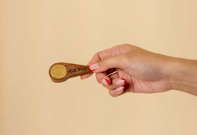 A single scoop of ZEN Eat Free